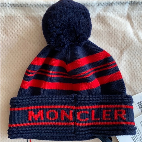 NEW Auth.MONCLER Hat/beanie w/GLOVES/mittens ITALY - Picture 5 of 16